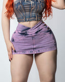 FALDA SHORT LIPO – Lavado Morado