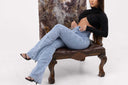 LIPOJEANS CURVELINE — Water-Repellent Flare Jeans | Limited Edition - Ice Wash